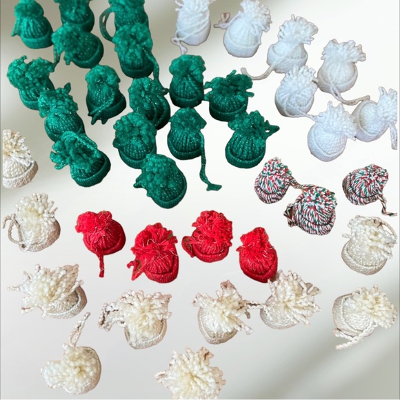 Handmade Mini Hat Ornaments Decorations  Favors Gift-tags Lot/40 - Picture 8 of 12